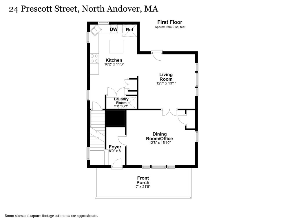 24 Prescott St, North Andover MA 01845-1717 exterior