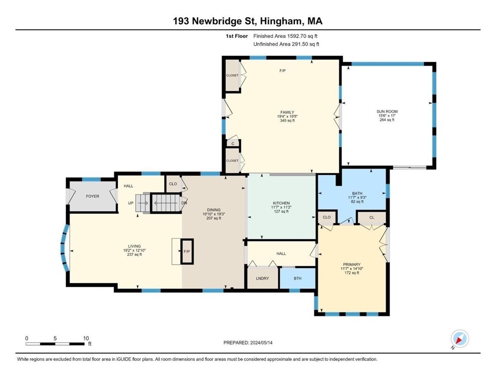 193 Newbridge St, Hingham MA 02043-2623 exterior