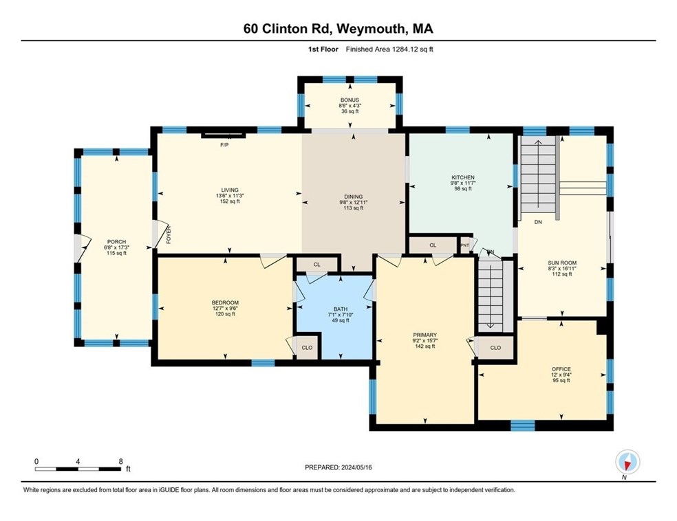 60 Clinton Rd, Weymouth MA 02189-3010 exterior