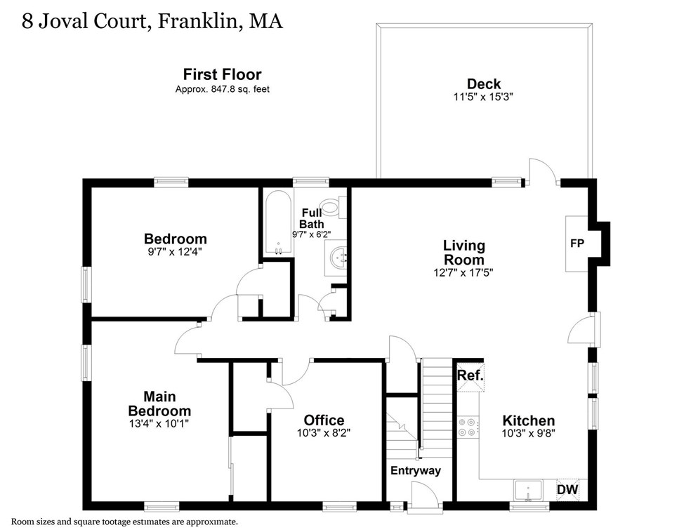 8 Joval Ct, Franklin MA 02038-2704 exterior