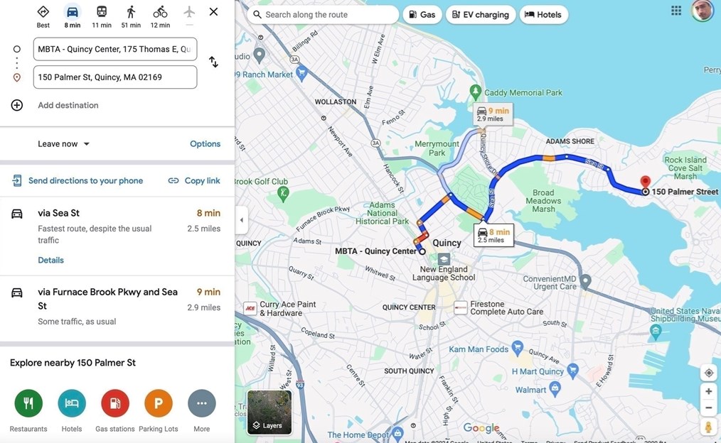 150 Palmer St, Quincy MA 02169-3308 exterior