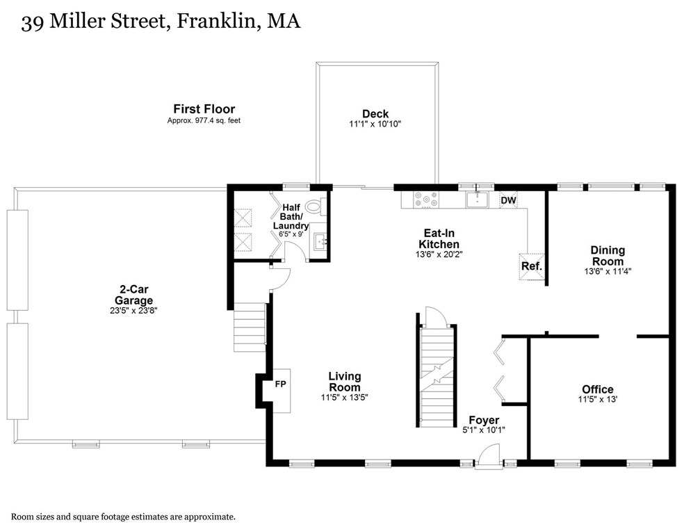 39 Miller St, Franklin MA 02038-1108 exterior