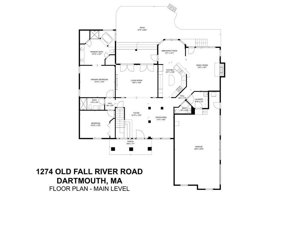 1274 Old Fall Riv Rd, Dartmouth MA 02747-1158 exterior