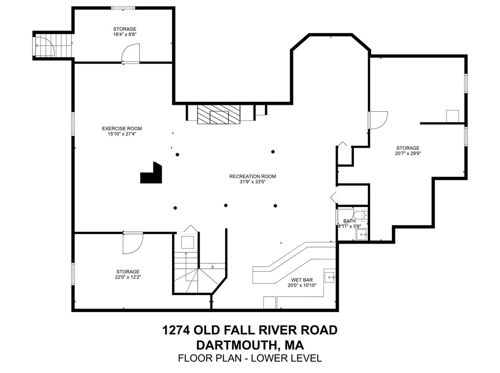 1274 Old Fall Riv Rd, Dartmouth MA 02747-1158 exterior