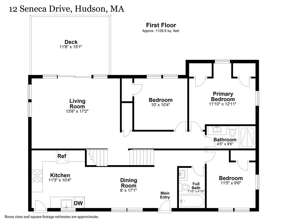12 Seneca Dr, Hudson MA  01749-3126 exterior