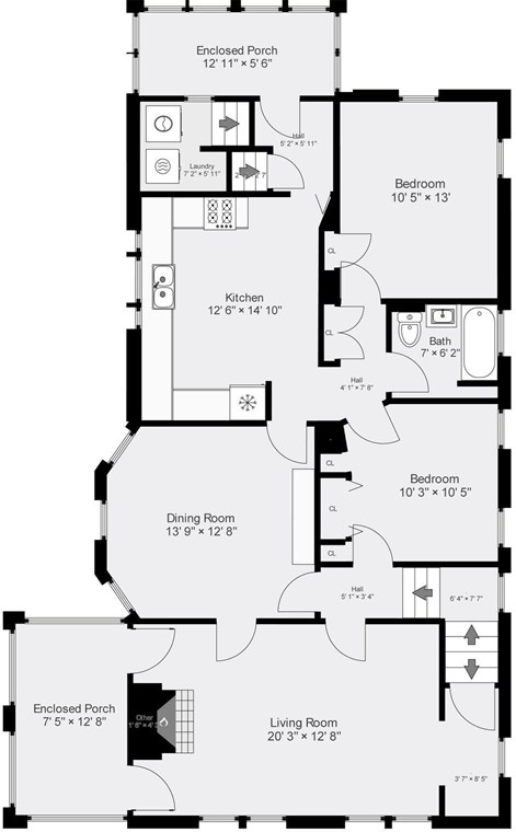 212 Maplewood St, Watertown MA  02472-1302 exterior