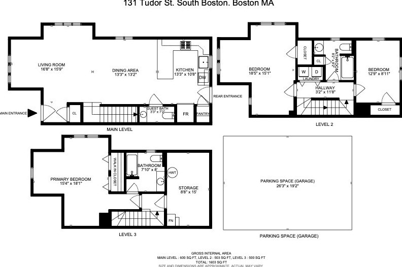 131 Tudor St, Boston MA  exterior