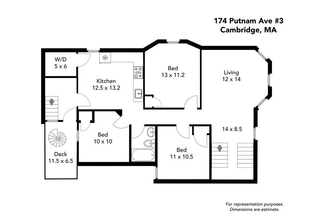 174 Putnam Ave, Cambridge MA  02139-2949 exterior