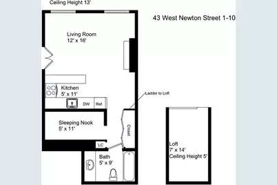 43 W Newton Street #1-10, Boston, MA 02116 - Photo 7