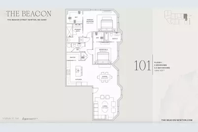 1114 Beacon St. #101, Newton, MA 02461 - Photo 39