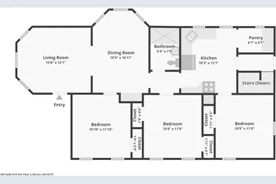 559 Hyde Park Ave #3, Boston, MA 02131 - Photo 11