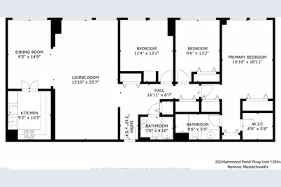 250 Hammond Pond Parkway #1205N, Newton, MA 02467 - Photo 3