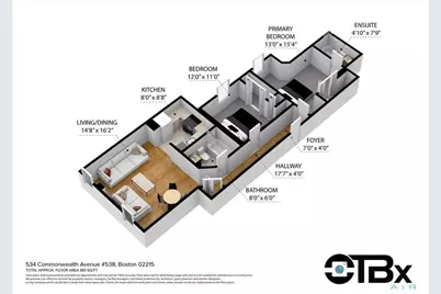 534-538 Commonwealth Ave #7D, Boston, MA 02215 - Photo 11