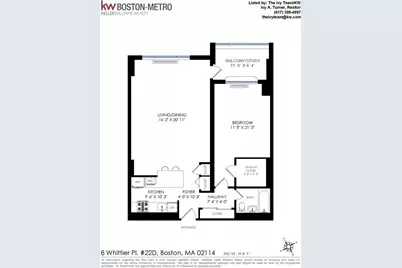 8 Whittier Pl #22D, Boston, MA 02114 - Photo 21