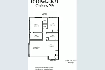 87 Parker St #403, Chelsea, MA 02150 - Photo 21