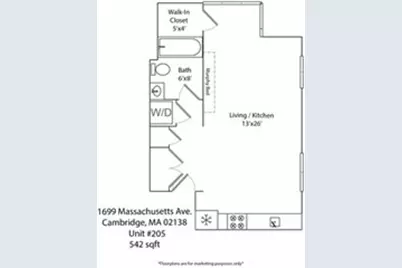 1699 Massachusetts Ave #205, Cambridge, MA 02138 - Photo 5