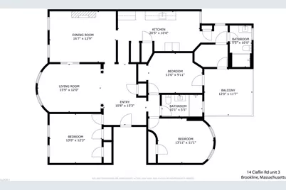 14 Claflin Road #3, Brookline, MA 02445 - Photo 19