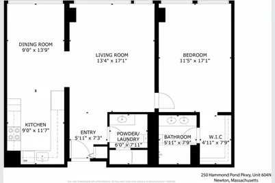 250 Hammond Pond Parkway #604N, Newton, MA 02467 - Photo 21