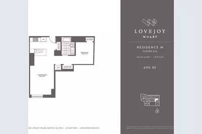 100 Lovejoy Wharf #10M, Boston, MA 02114 - Photo 9