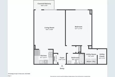 10 Rutledge St #2H, Worcester, MA 01604 - Photo 11
