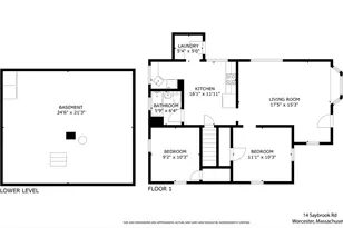 14 Saybrook Rd, Worcester, MA 01604 - Photo 15