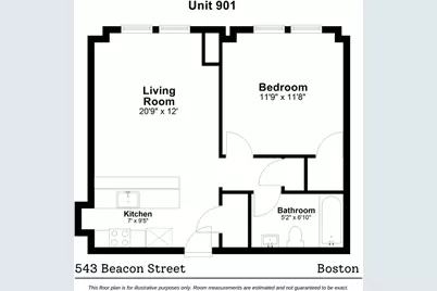 534 Beacon St #901, Boston, MA 02215 - Photo 13