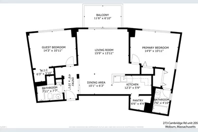 273 Cambridge Road #205, Woburn, MA 01801 - Photo 25