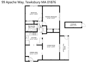 99 Apache Way, Tewksbury, MA 01876 - Photo 35
