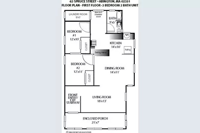63 Spruce Street #2, Abington, MA 02351 - Photo 9