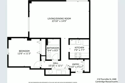 218 Thorndike St #208B, Cambridge, MA 02141 - Photo 7
