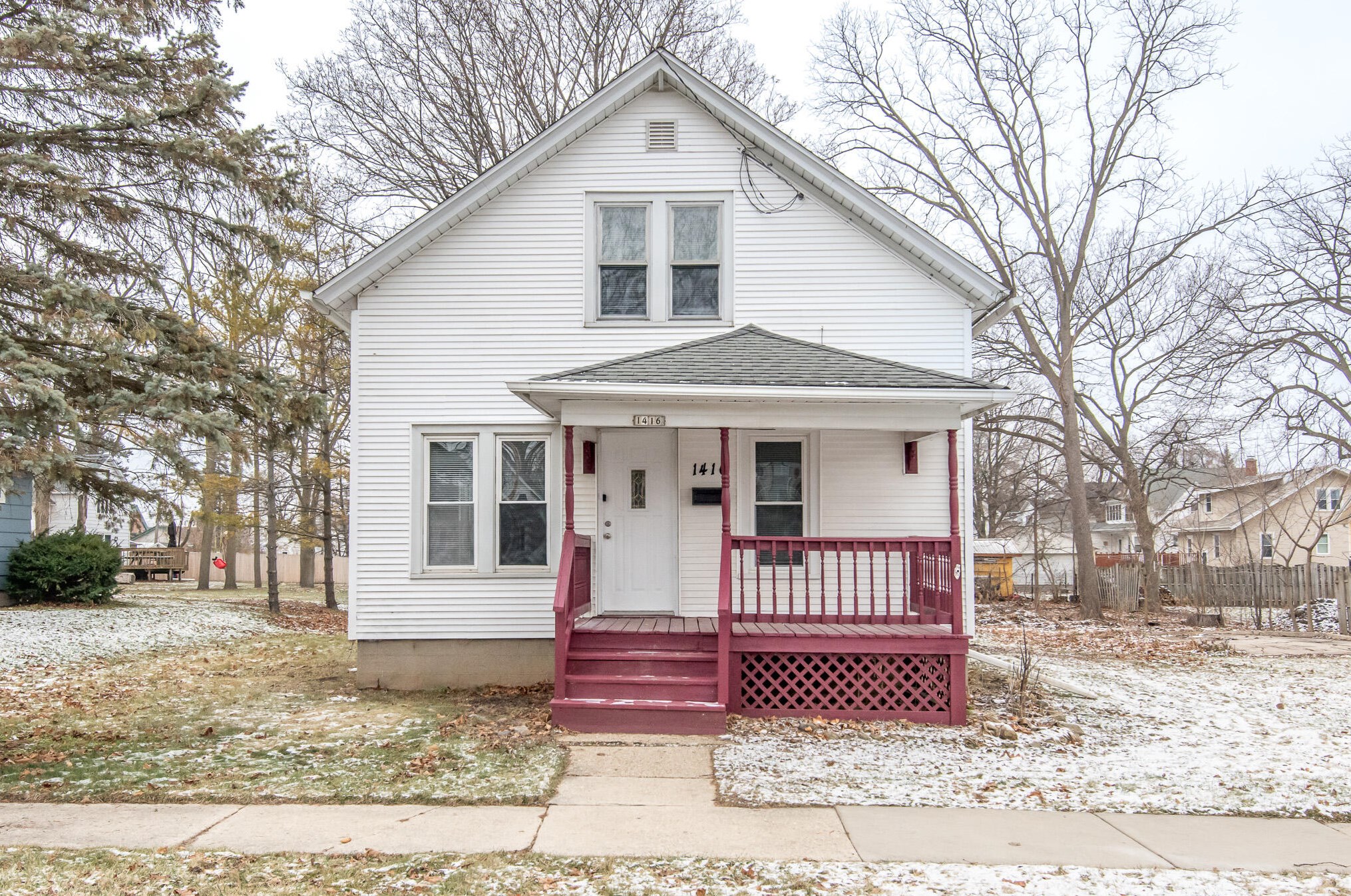 1416 New St, Union Grove WI  53182-1441 exterior