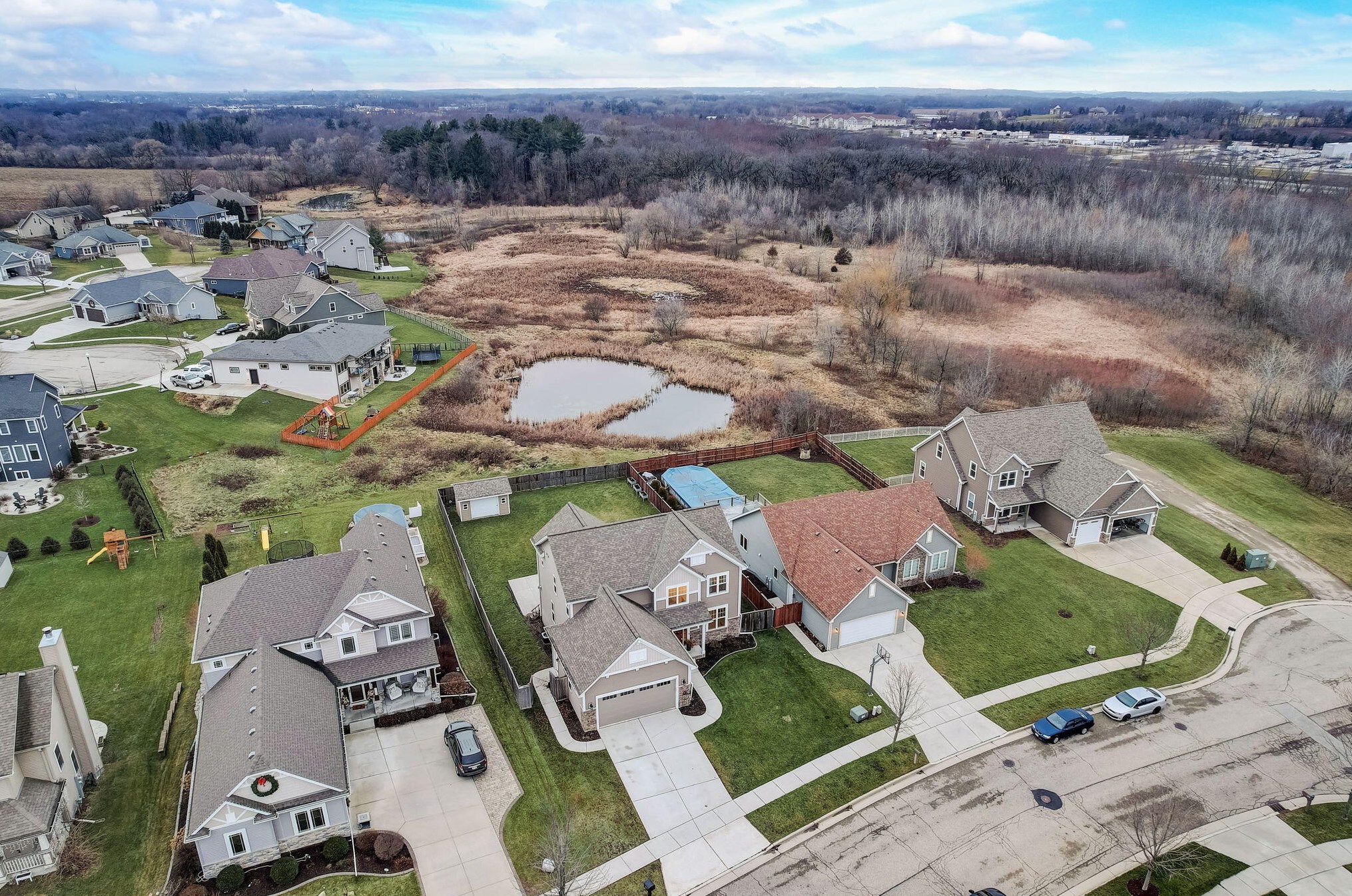 1573 Barbara St, Lyons WI  53105-9480 exterior