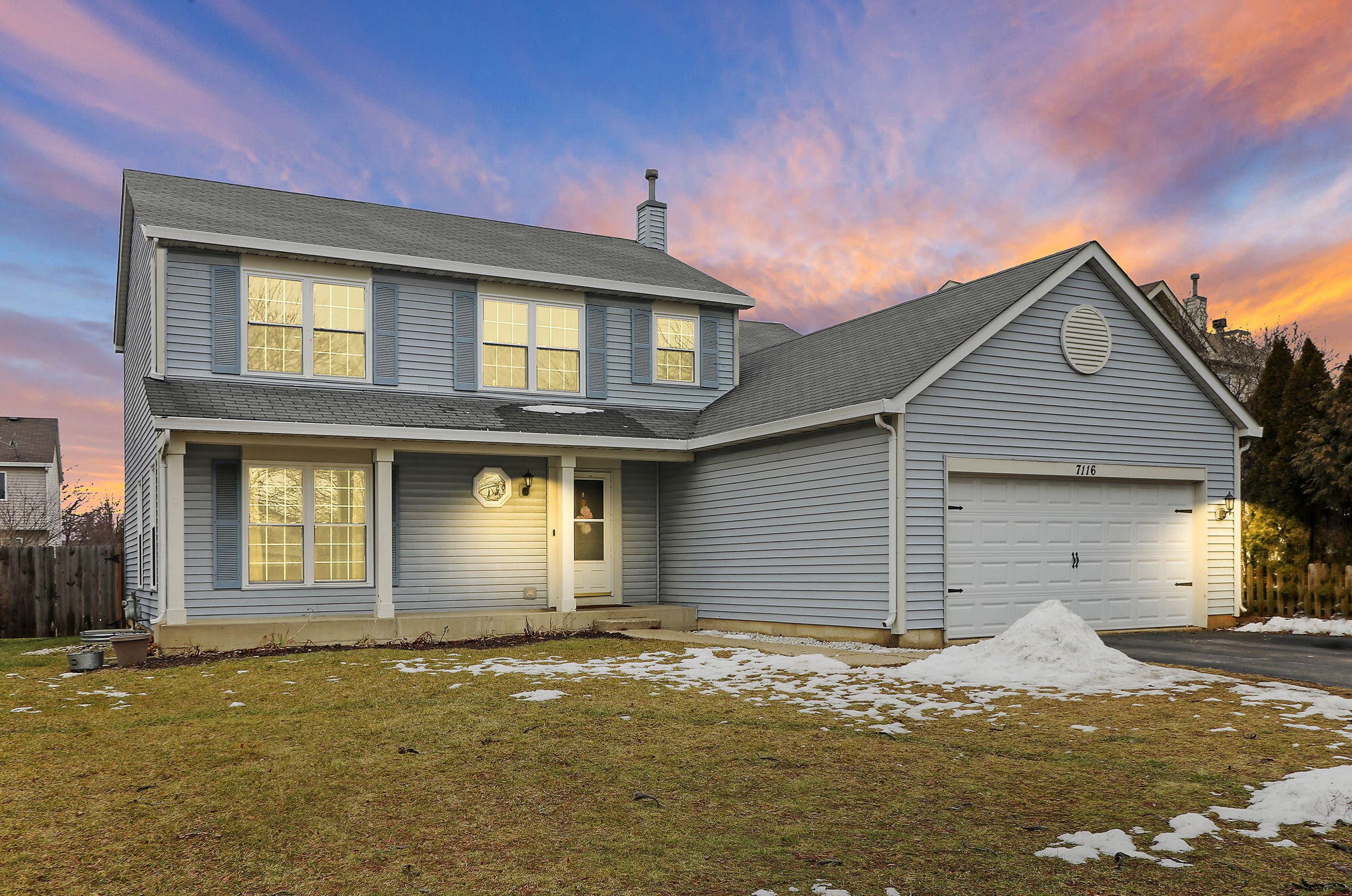 7116 95th Ave, Kenosha WI  53142-7614 exterior