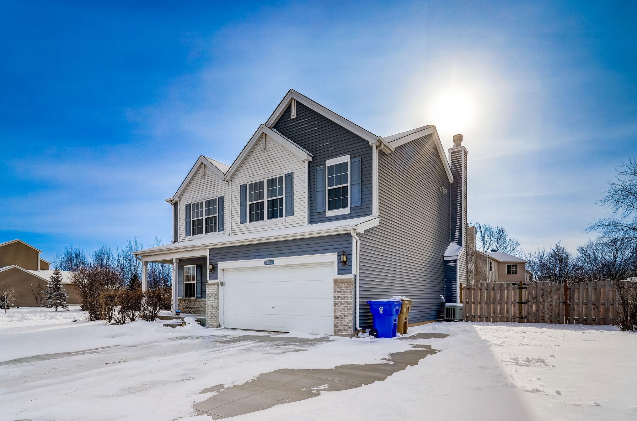 9027 65th St, Kenosha WI  53142-7243 exterior