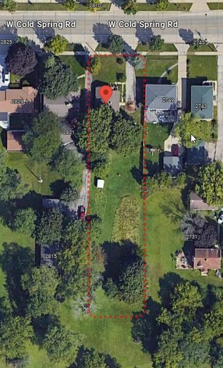 2811 Coldspring Rd, Milwaukee WI  53221-1856 exterior