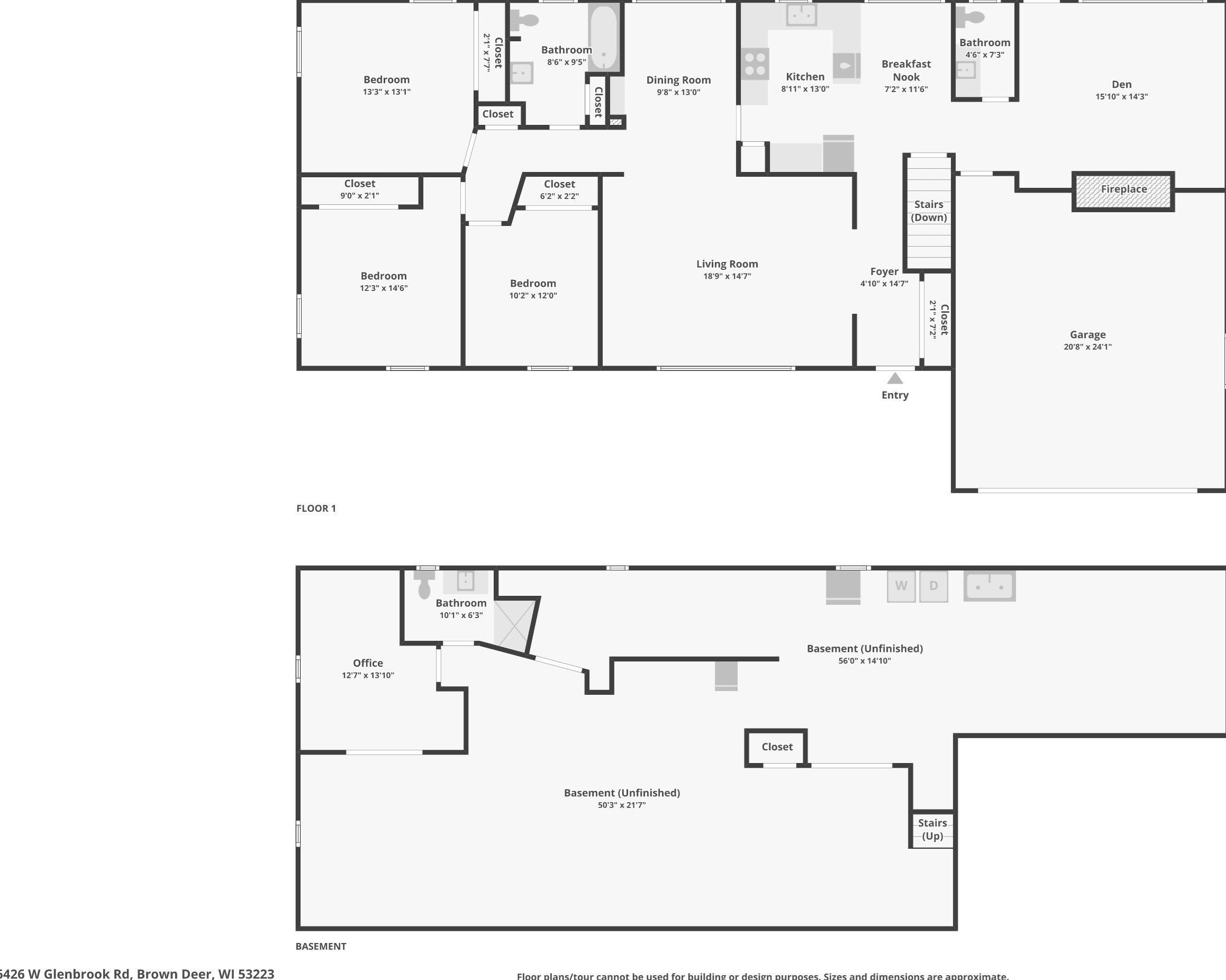 6426 Glenbrook Rd, Milwaukee WI  53223-1540 exterior