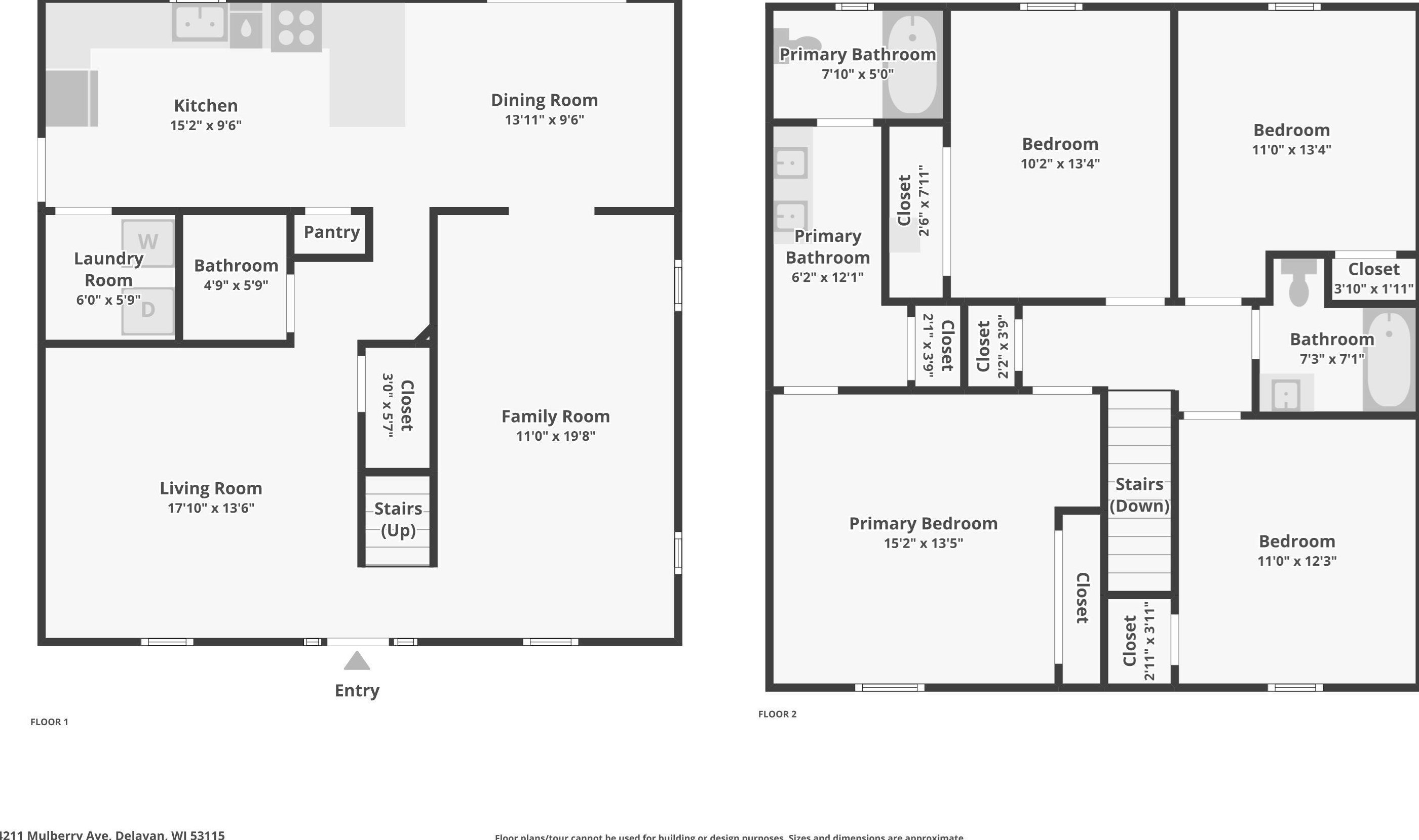 4211 Mulberry Ave, Delavan WI  53115-3320 exterior