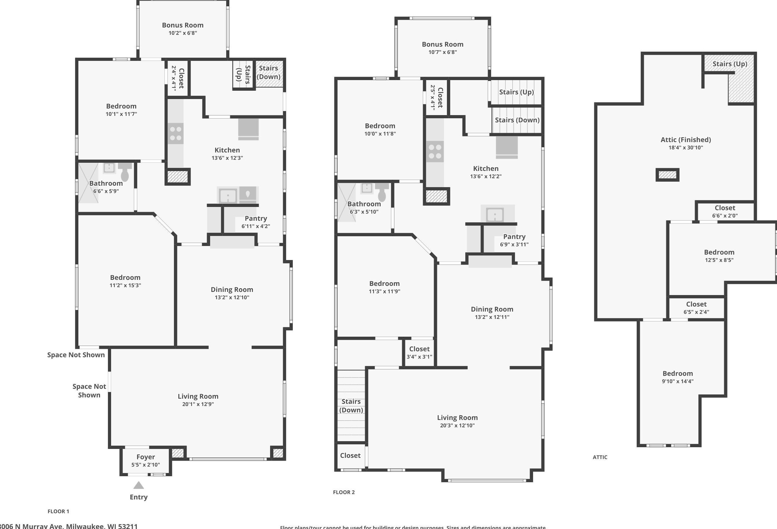 3006 Murray Ave, Milwaukee WI  53211-3204 exterior