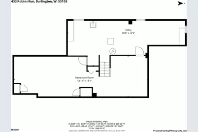 433  Robins Run, Burlington, WI 53105 - Photo 35