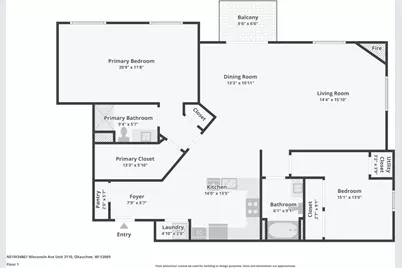 N51W34861  Wisconsin Ave #3110, Oconomowoc, WI 53069 - Photo 41