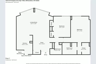 1610 N Prospect Ave #1403, Milwaukee, WI 53202 - Photo 47
