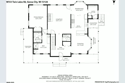 553 W Twin Lakes Rd, Bloomfield, WI 53128 - Photo 43