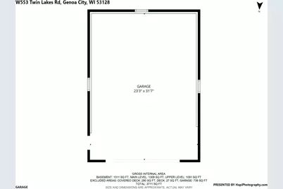 553 W Twin Lakes Rd, Bloomfield, WI 53128 - Photo 41