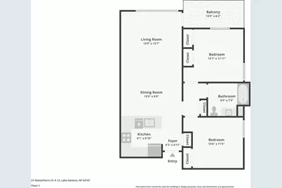 21  Matterhorn Cir #12, Geneva, WI 53147 - Photo 21