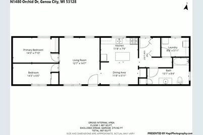 N1480  Orchid Dr, Bloomfield, WI 53128 - Photo 25