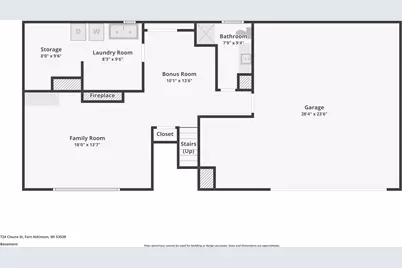 724  Cloute St, Fort Atkinson, WI 53538 - Photo 41