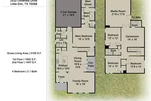 2032 Olivereta Dr, Little Elm, TX 75068 - Photo 29