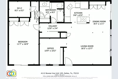 4112 Bowser Avenue #105, Dallas, TX 75219 - Photo 19