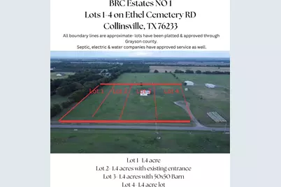 Lot 3 Ethel Cemetery Road, Collinsville, TX 76233 - Photo 1