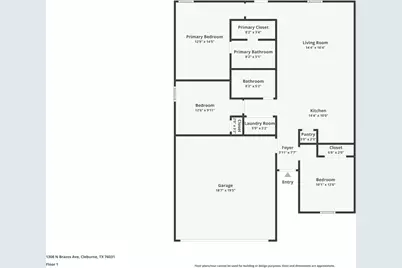 1308 N Brazos Avenue, Cleburne, TX 76031 - Photo 21